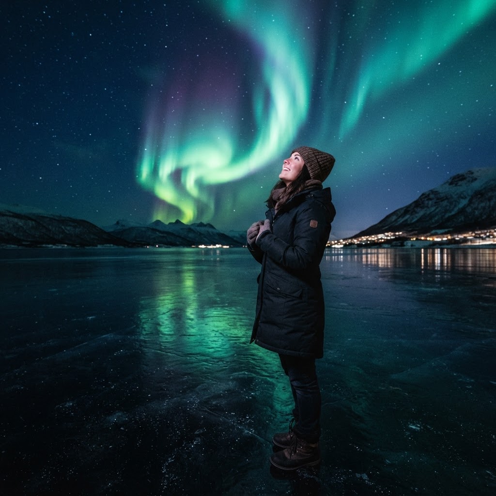 Best Places to See the Northern Lights: A Travel Guide 5 A breathtaking night in Tromso, the Arctic capital of Norway.