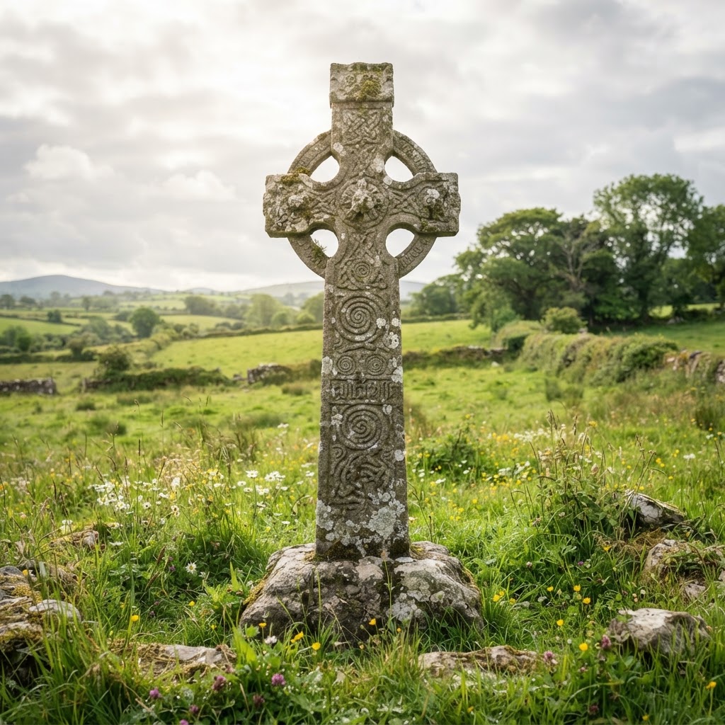 Ancient Celtic crosses are silent witnesses to Ireland's deep, storied past.