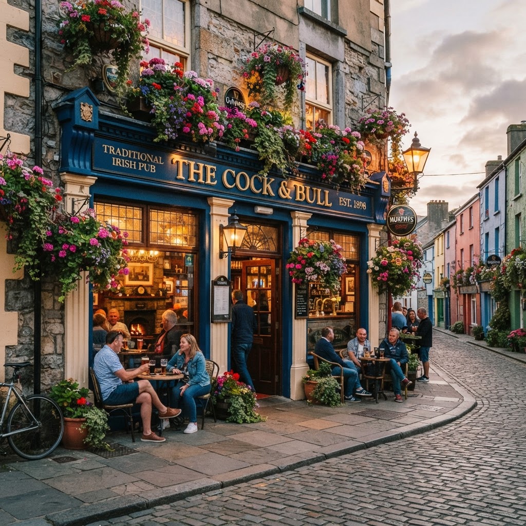 Experience authentic Irish charm in coastal villages like Kinsale.