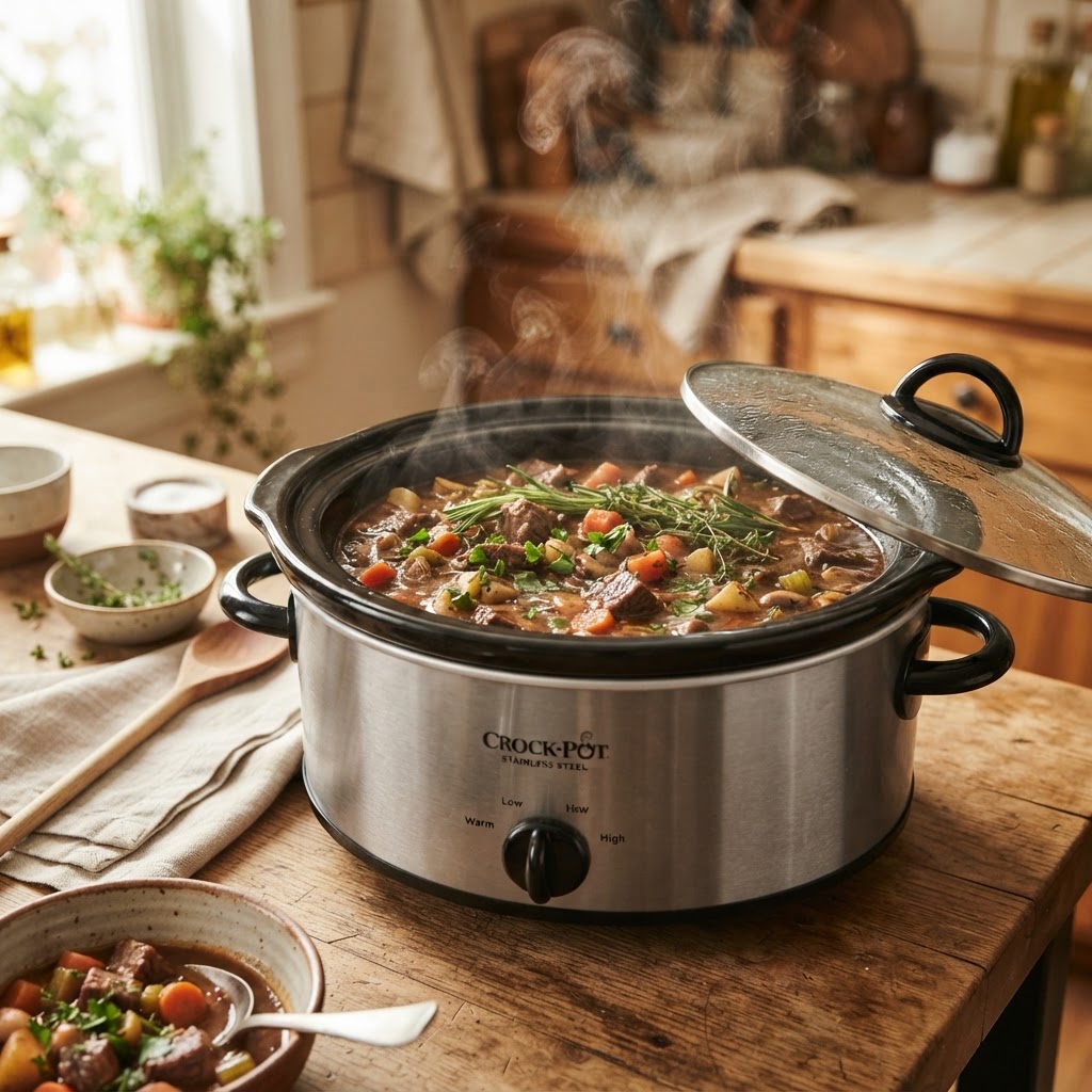 Slow cooking ensures the most tender, flavorful beef.