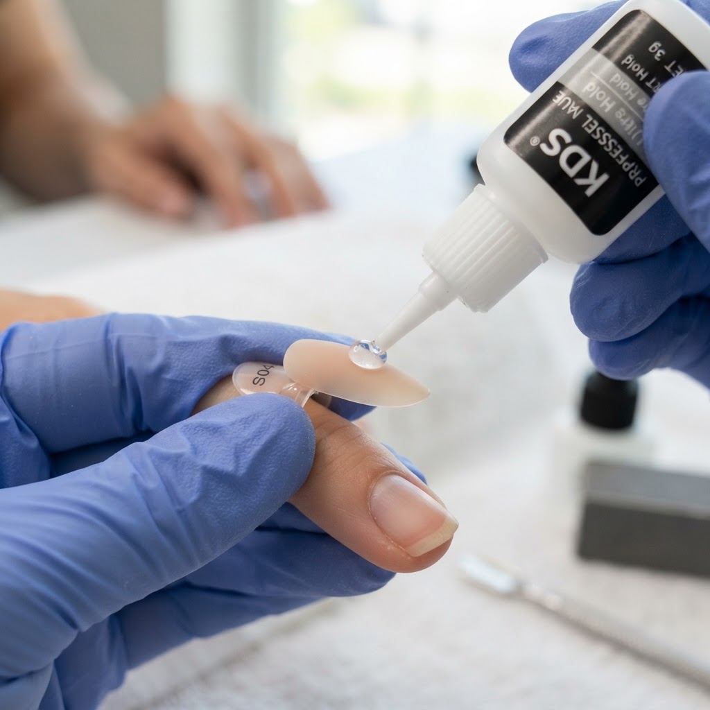 Applying the right amount of glue is crucial for a strong, long-lasting bond.