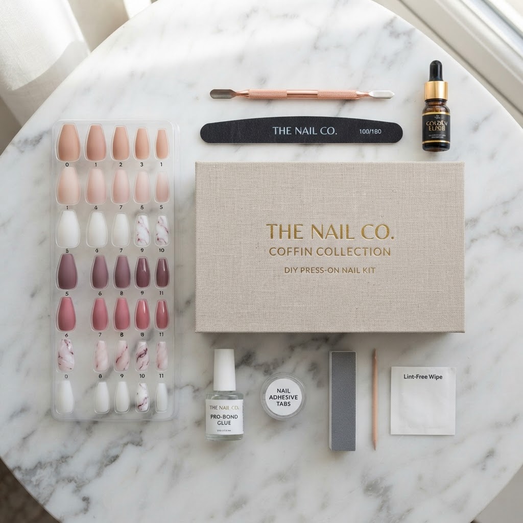 Essential tools for your at-home manicure setup.