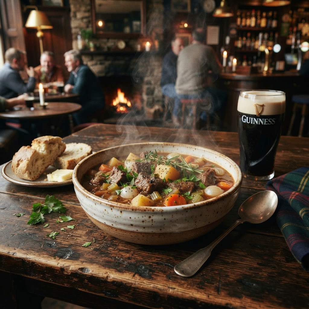 A bowl of authentic Irish lamb stew is the ultimate comfort food for autumn.