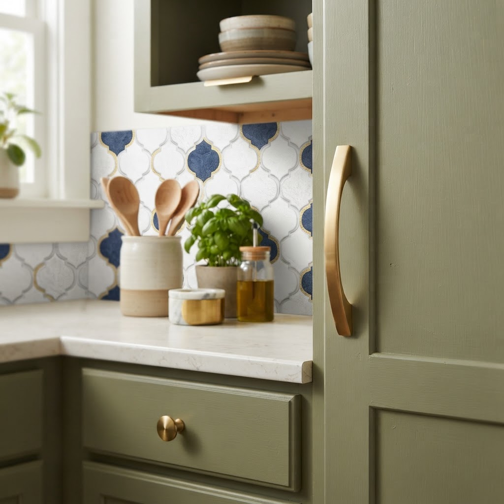 Simple hardware updates can modernize any kitchen.