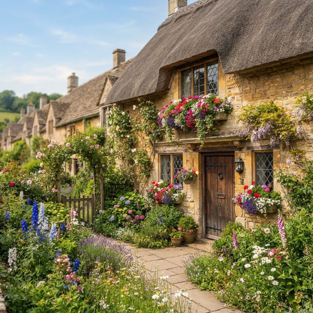 Ultimate British Countryside Road Trip: Cotswolds Edition 3 The iconic limestone architecture found in the heart of the Cotswolds.
