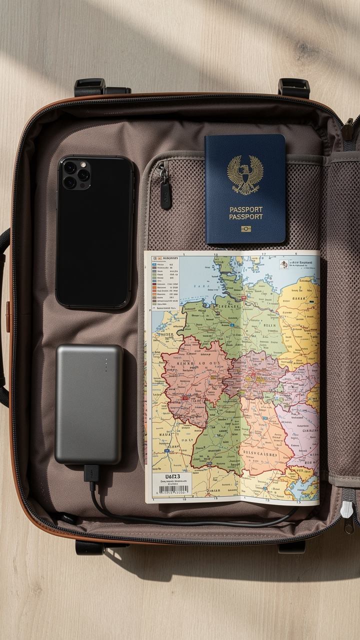 Being prepared with the right travel gear ensures a smooth experience across Germany's public transport network.