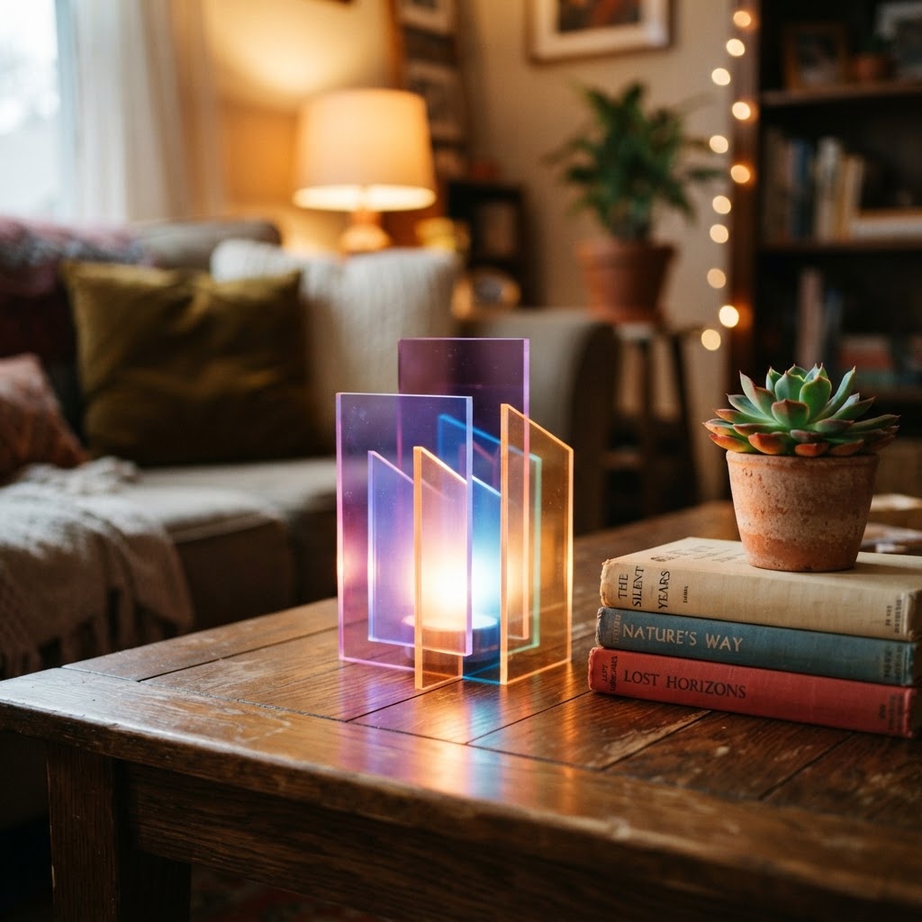 Statement lighting acts as the perfect centerpiece for a thoughtfully curated living area.
