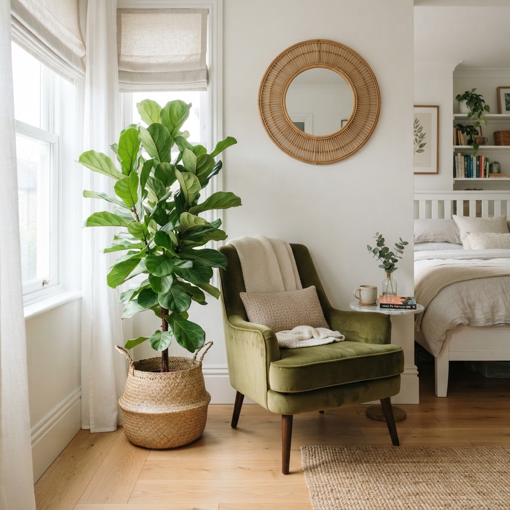 Incorporate nature for a high-end organic aesthetic.