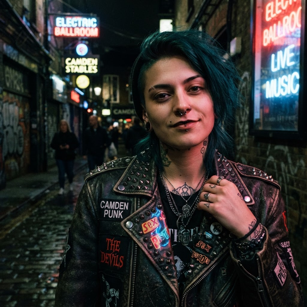 Camden remains the center for alternative and punk-inspired fashion.