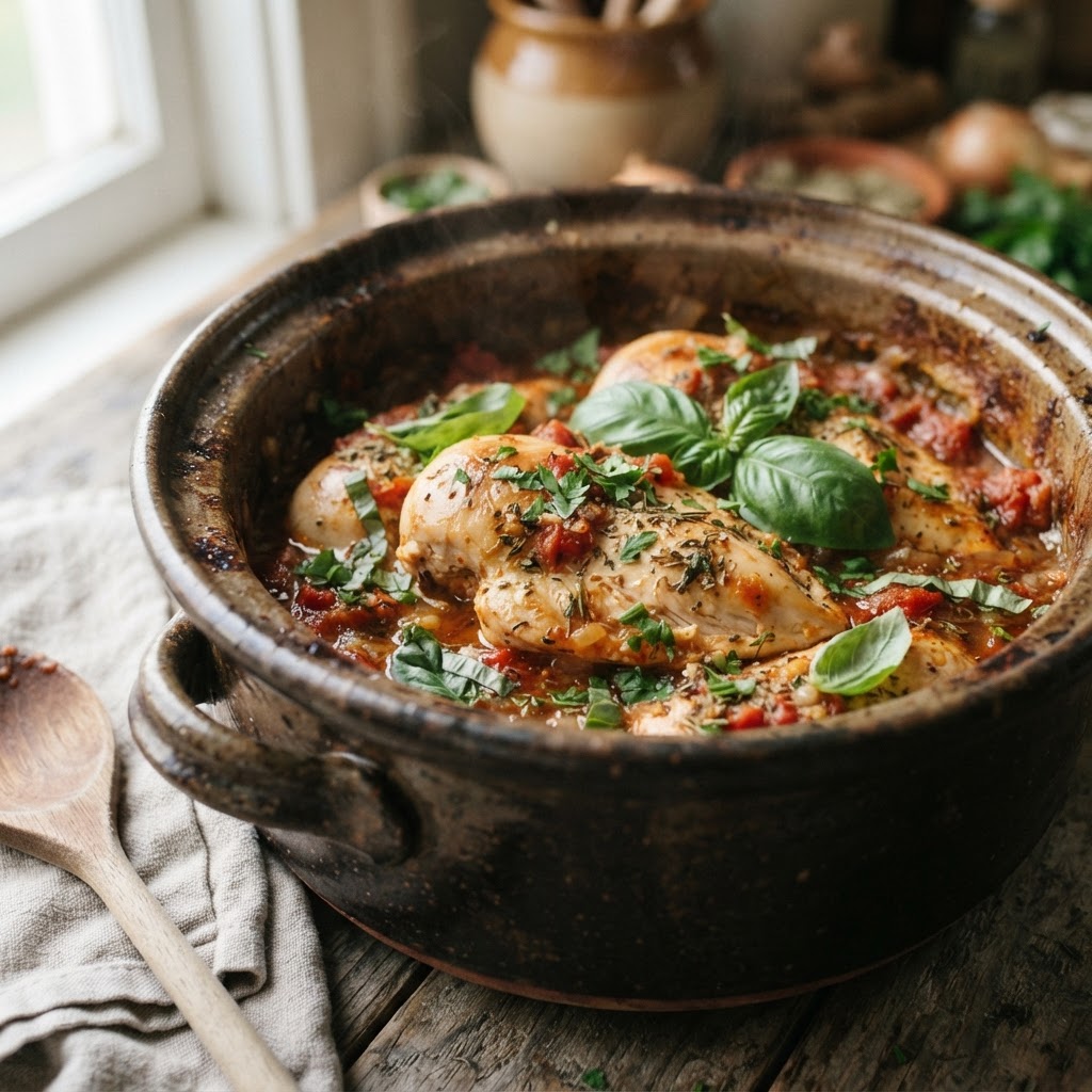 The final result: perfectly tender chicken seasoned to perfection.