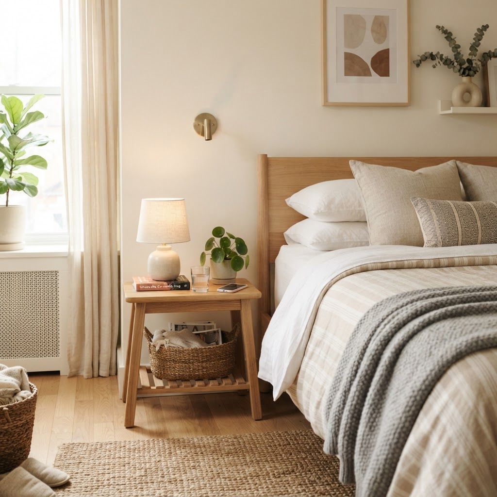 Small furniture can still make a bold, personal style statement.