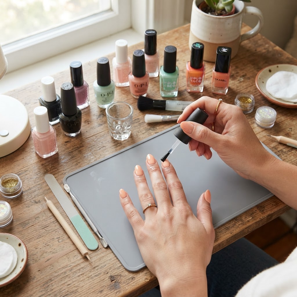 Mastering the application process at home is easy with the right technique and steady hands.