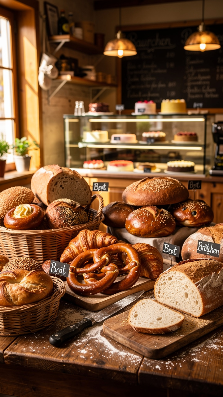 Freshly baked bread is the highlight of a Sunday morning in Germany.
