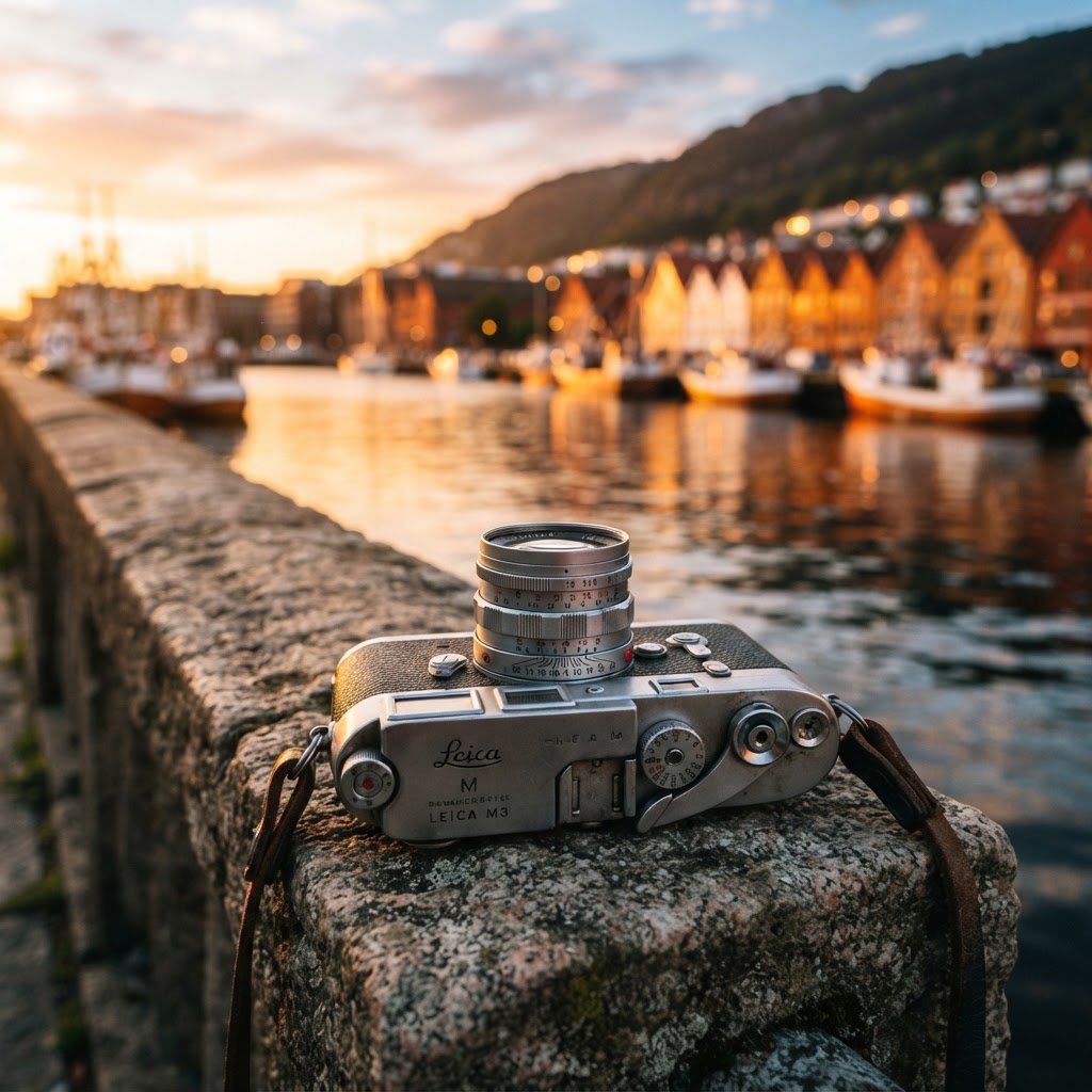 Capture the perfect moment as the light transforms the harbor.