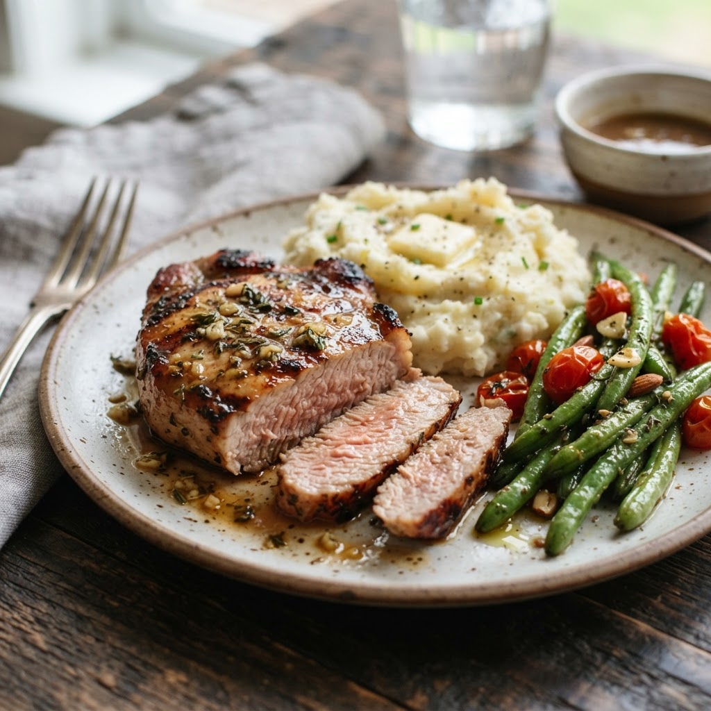 A balanced, hearty dinner made with ease.