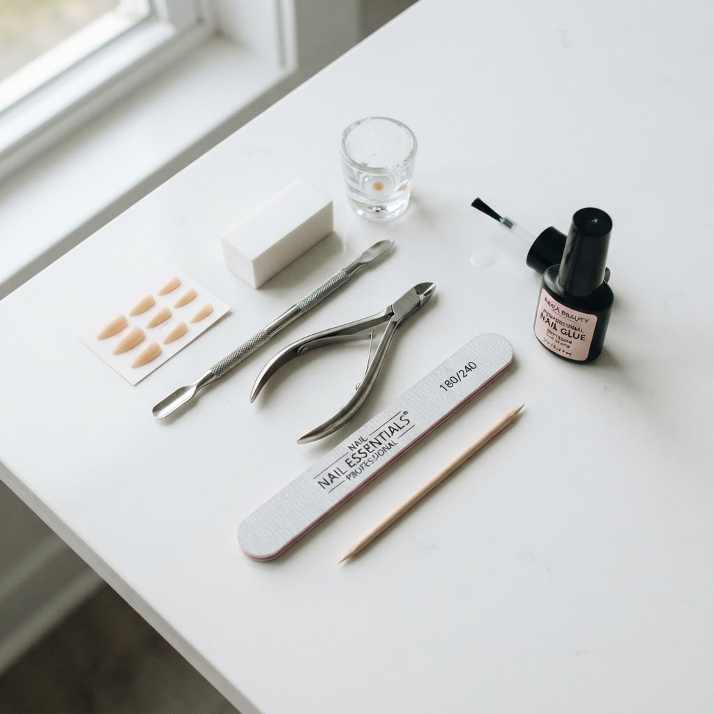 Essential tools for a professional-grade DIY manicure.