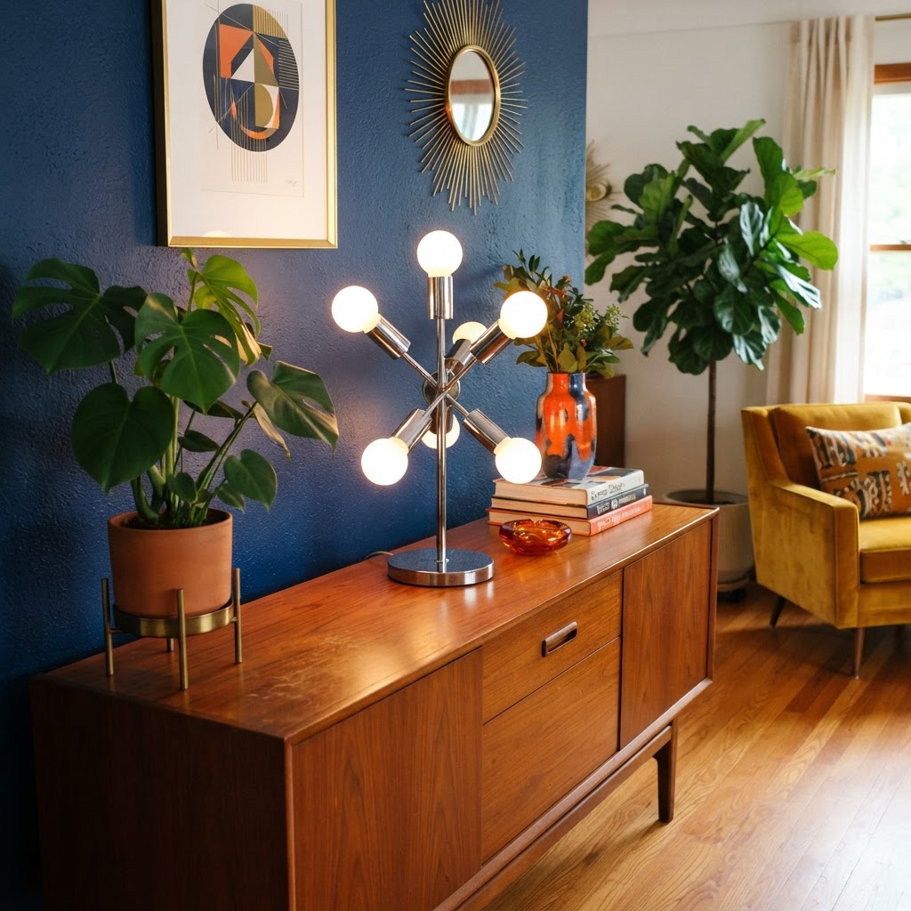 Iconic silhouettes turn functional lamps into statement decor pieces.