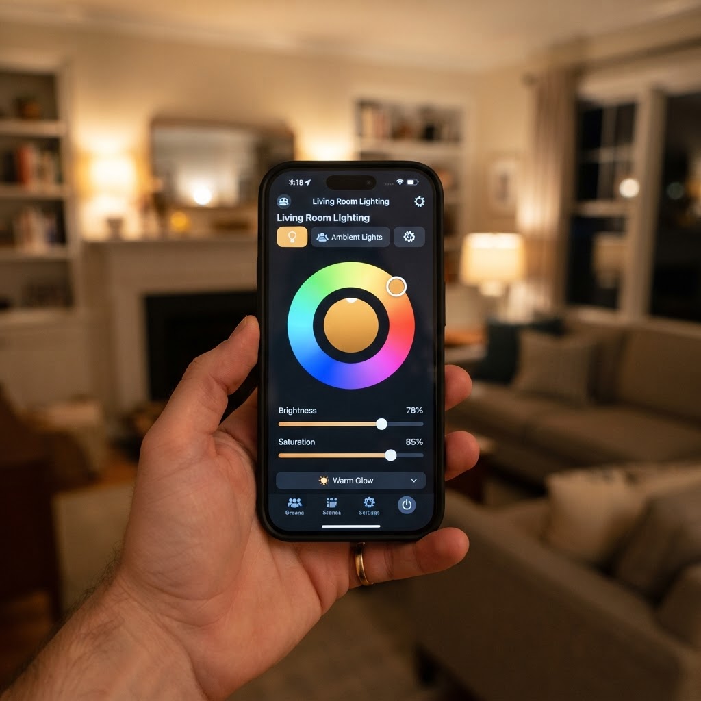 Take control of your home's ambiance with intuitive smartphone apps.