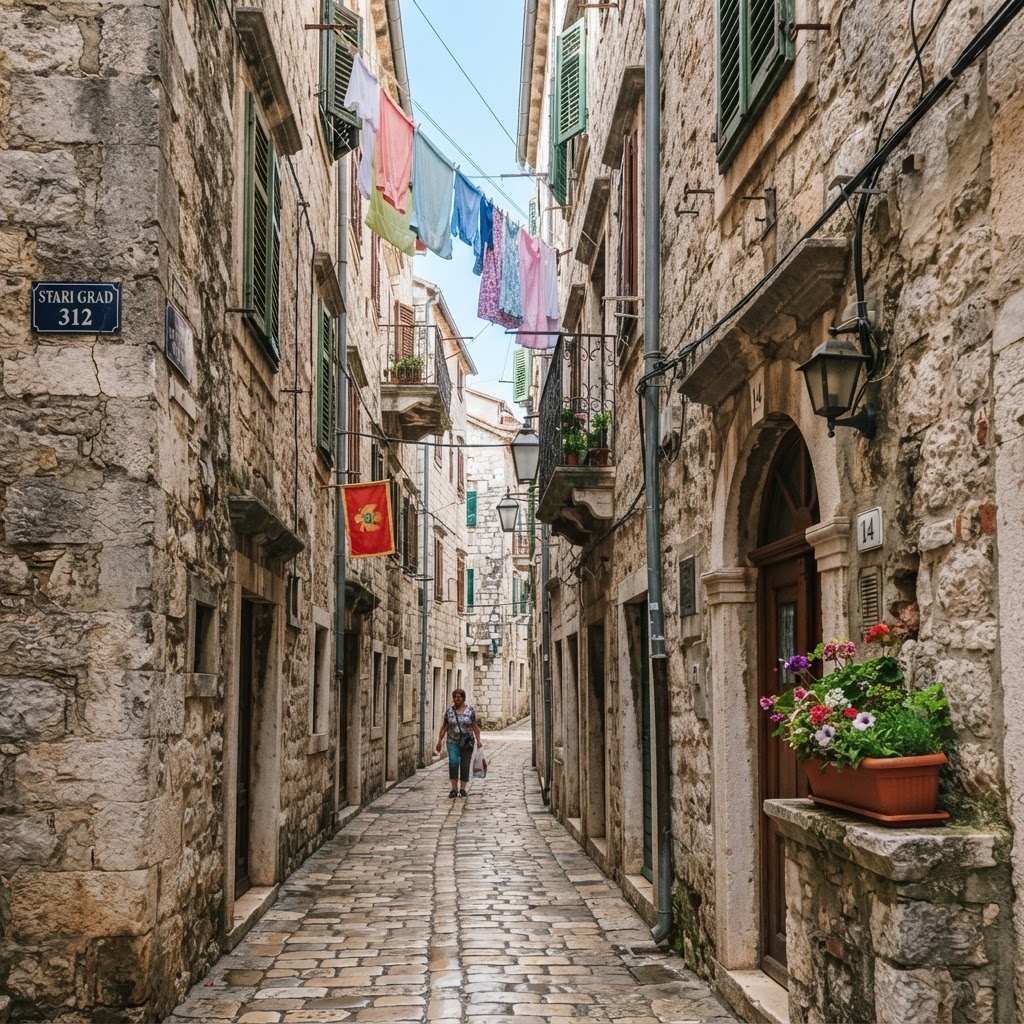 Mediterranean Coast Towns That Feel Truly Timeless 3 The historic, narrow streets of old-town Kotor.