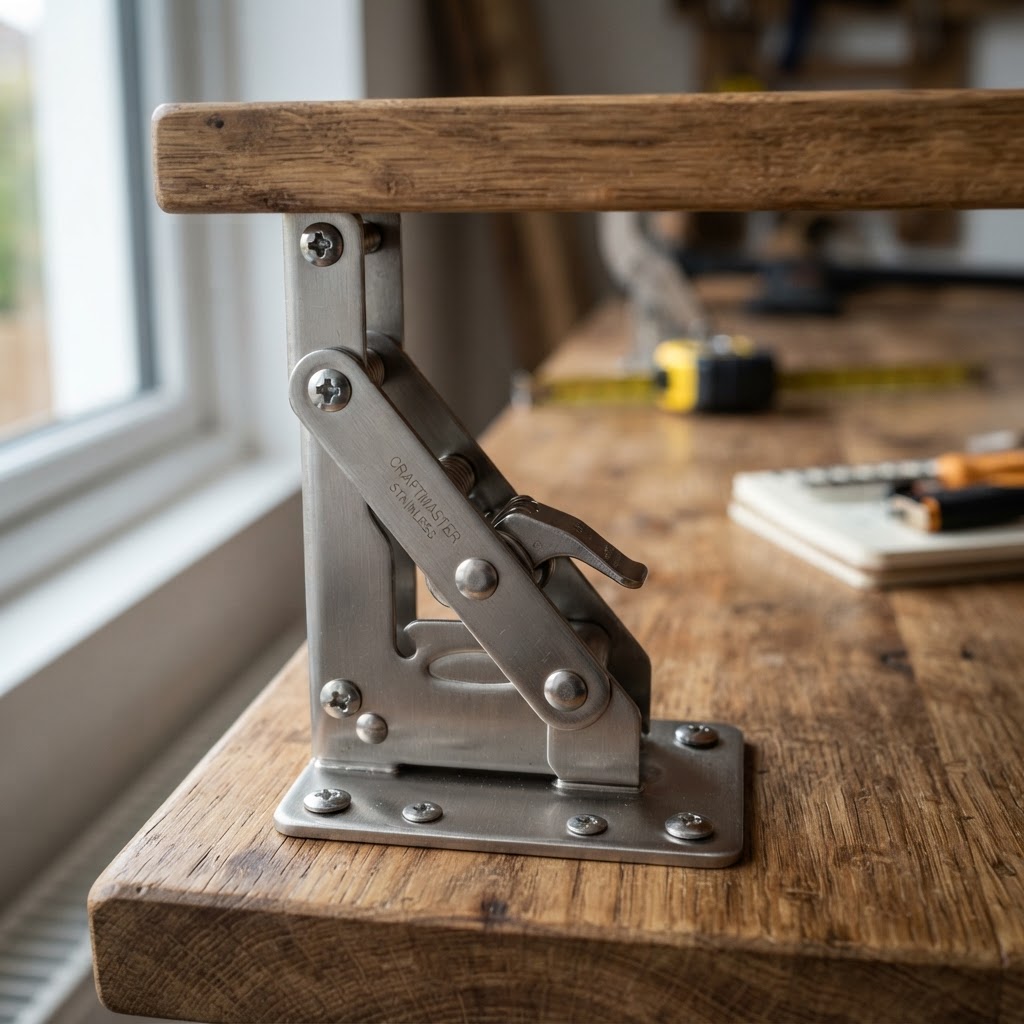 Investing in quality hardware ensures your space-saving furniture lasts.