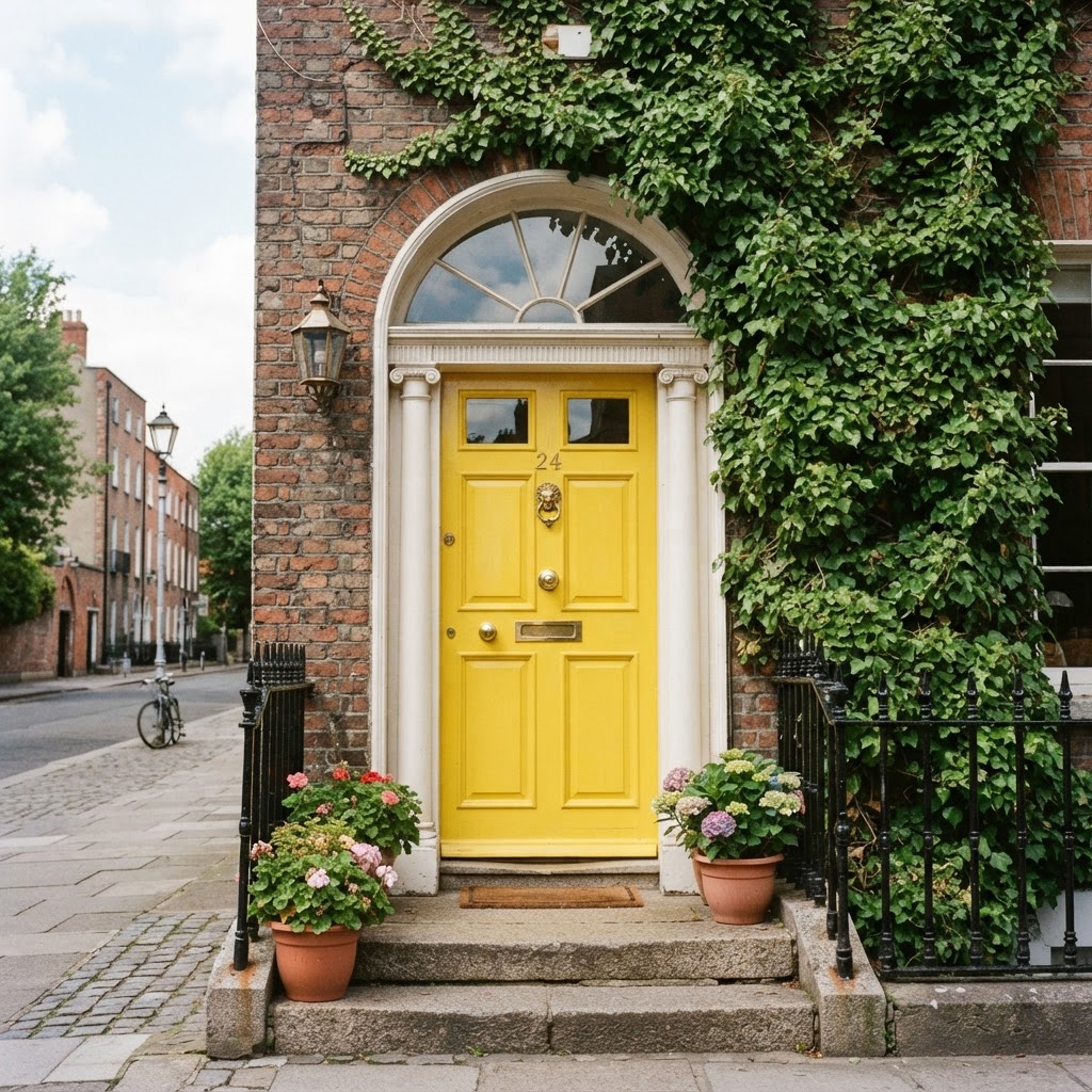 The iconic, colorful Georgian doors of Dublin are a photographer's dream.