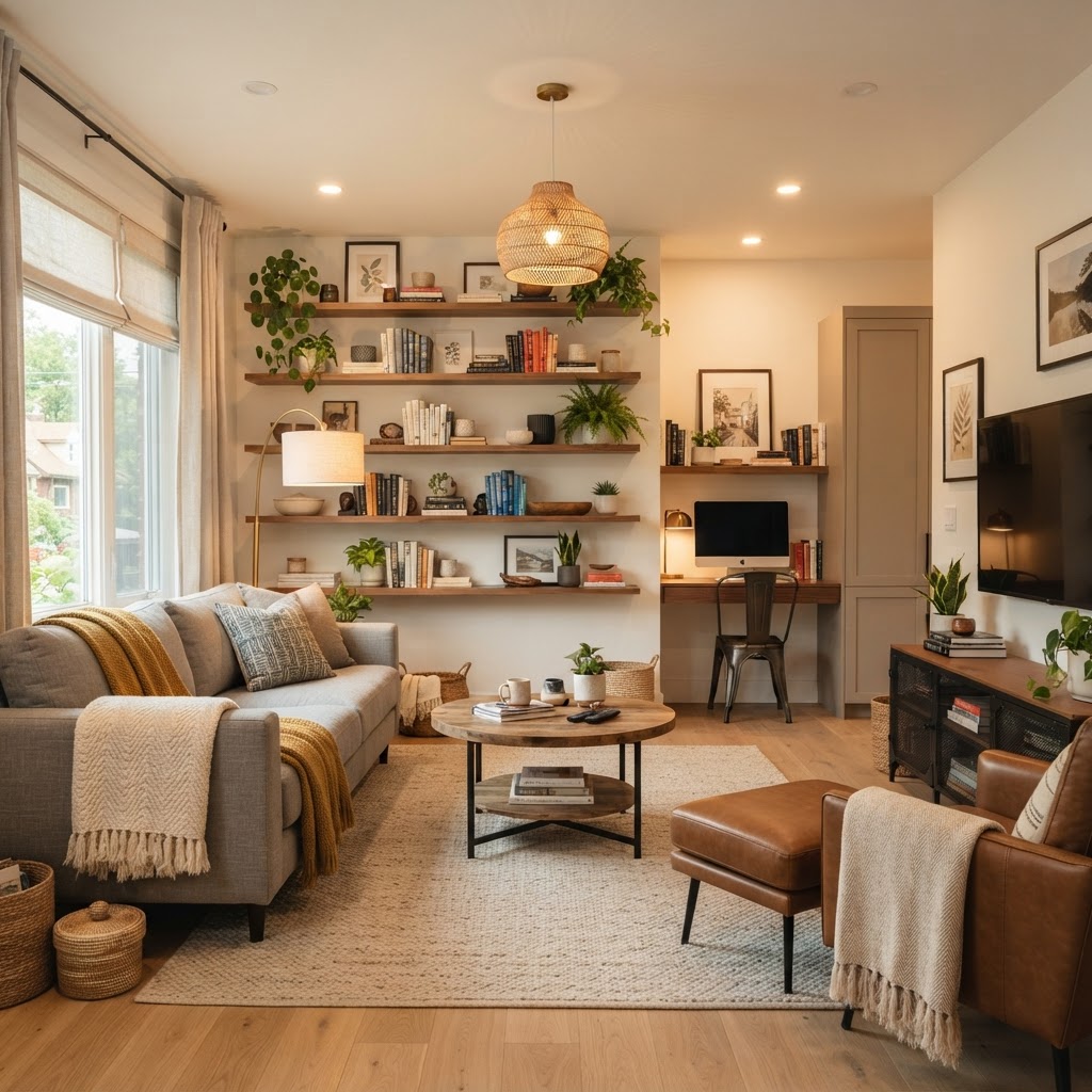 Multi-functional furniture is a game-changer for tiny homes.