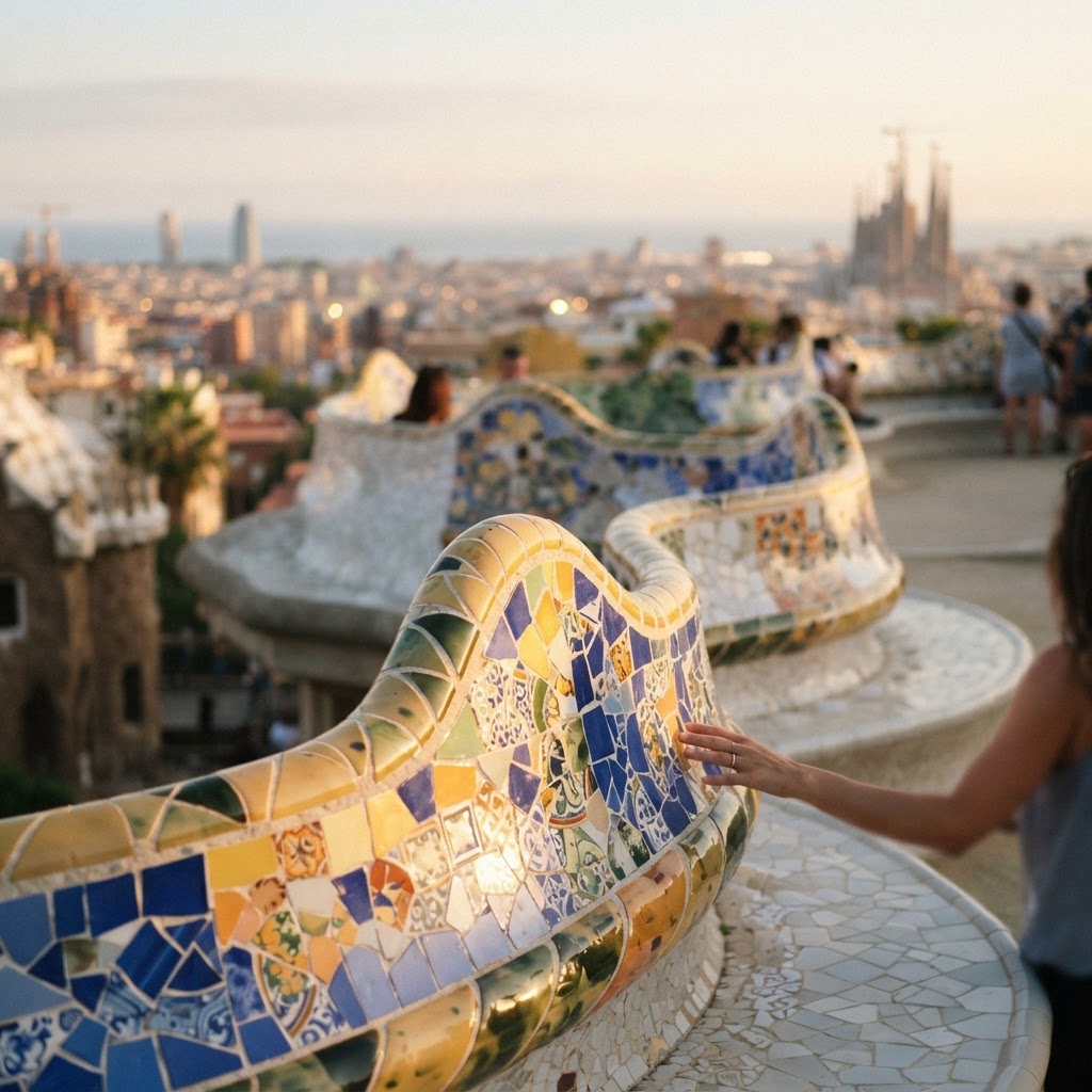 Barcelona From Above: The Ultimate City and Sea Guide 3 The view from the iconic Park Guell.