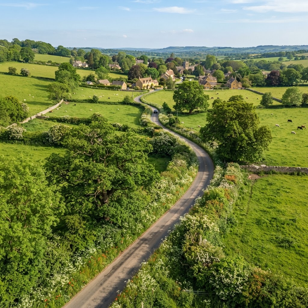 Exploring the English countryside via local footpaths is a free and rewarding activity.