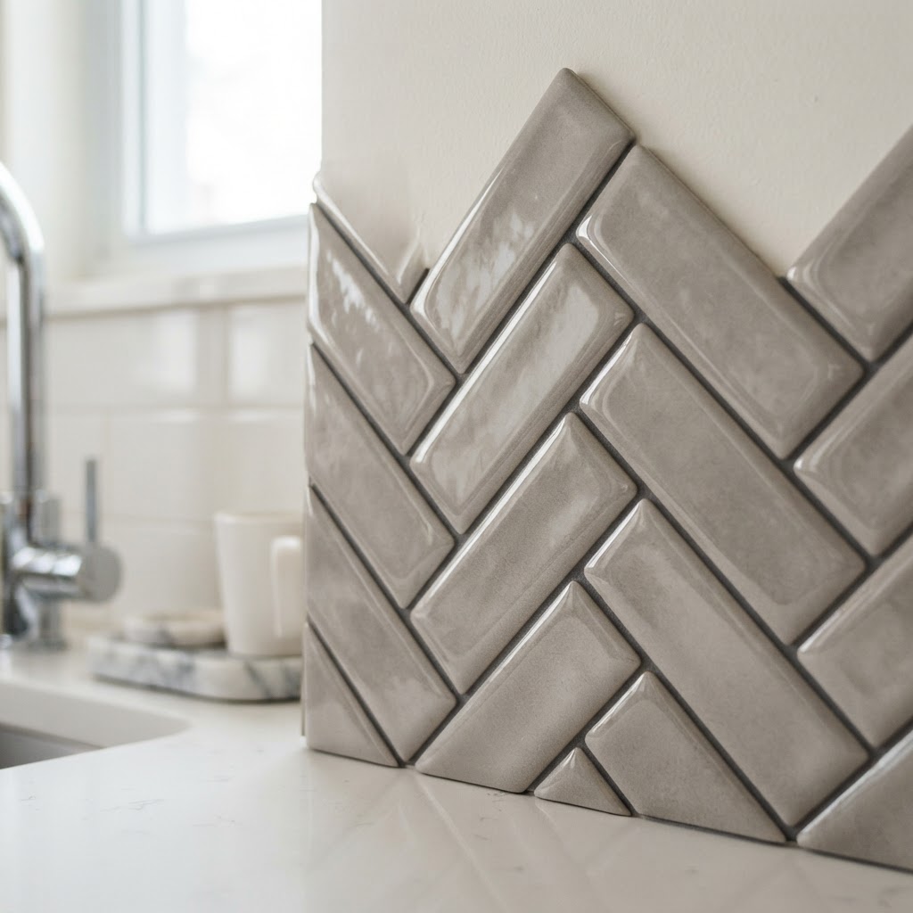 Textured 3D tiles create a realistic, custom appearance.