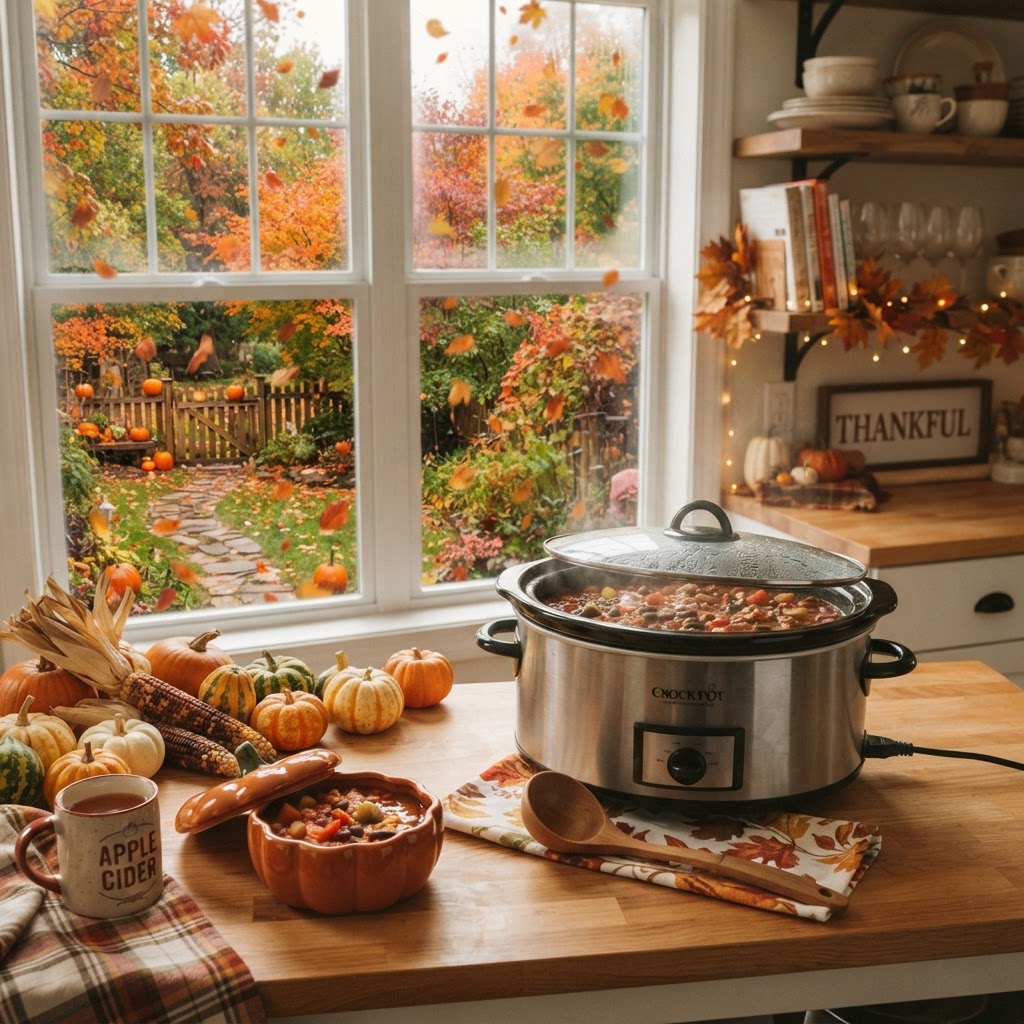 Warm, comforting soup perfect for a cozy autumn day.