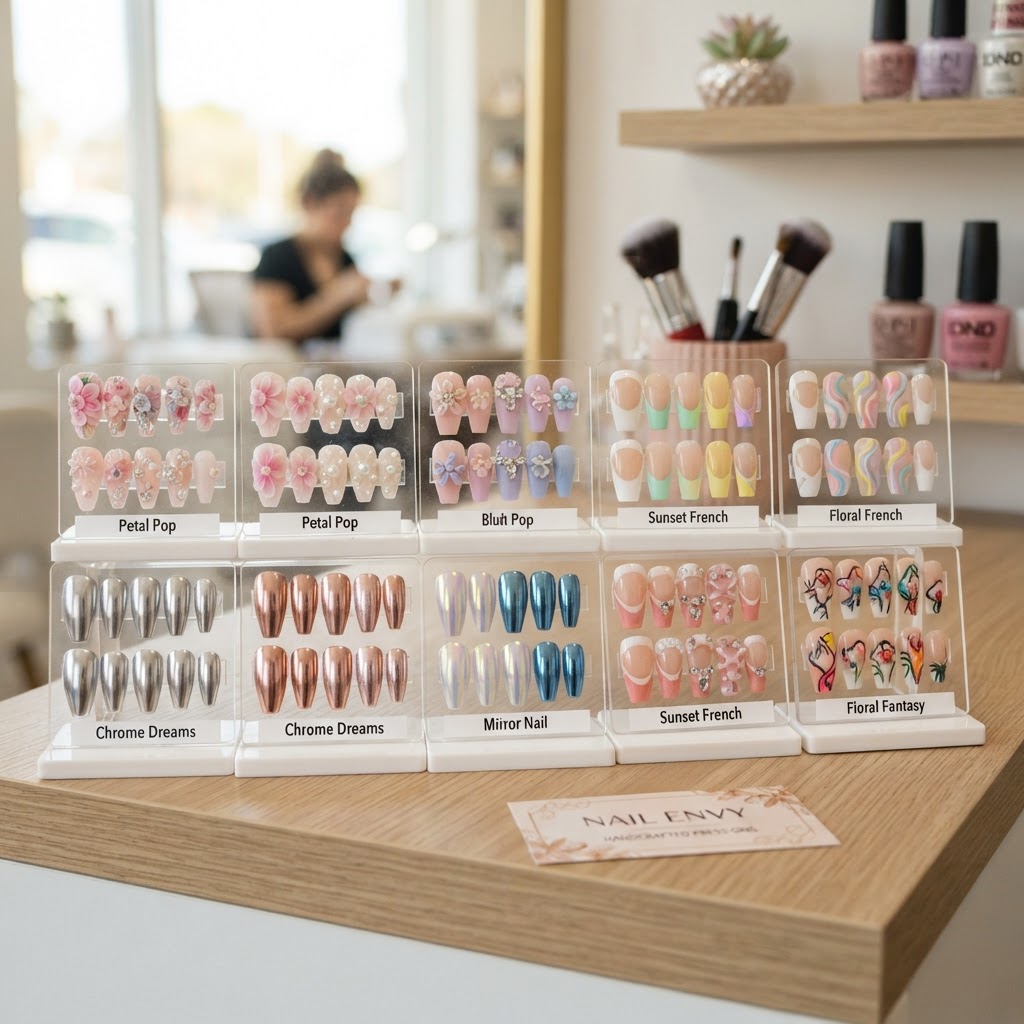 Inspiring designs for your next press-on nail project.