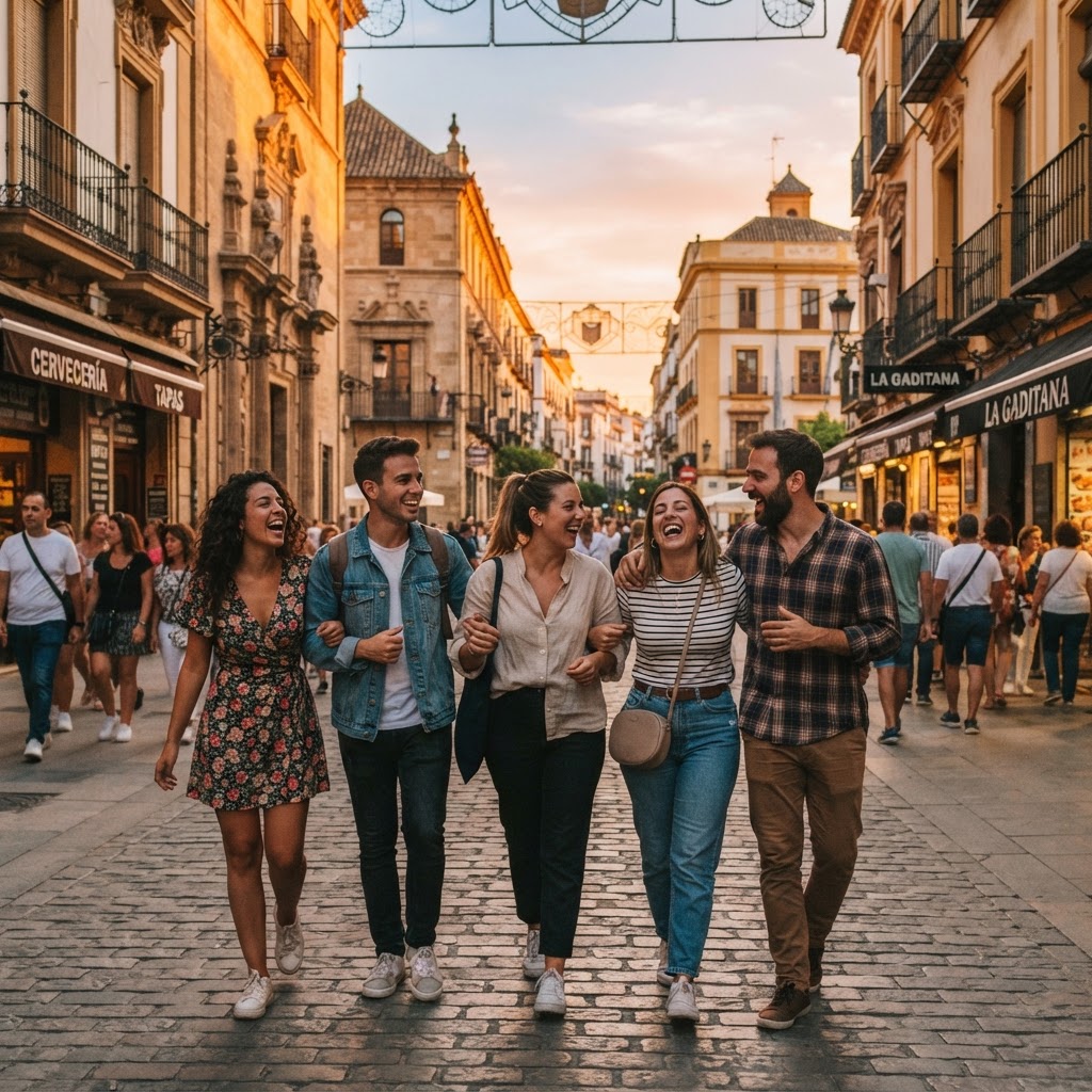 Social connection is at the heart of every afternoon walk in Spain.