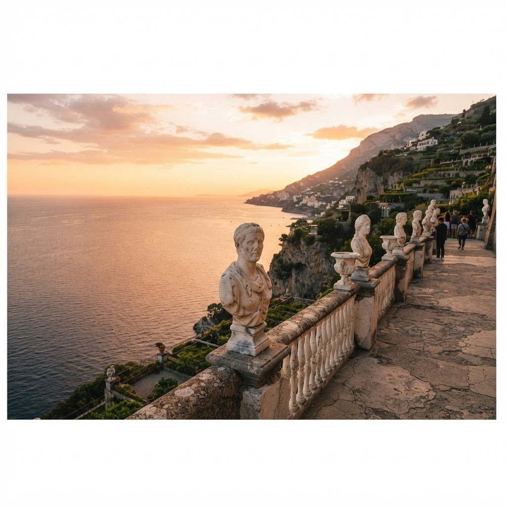 The view from Ravello's gardens is truly world-class.