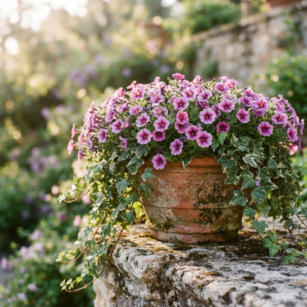 Terracotta pots bring an authentic Mediterranean touch to any space.