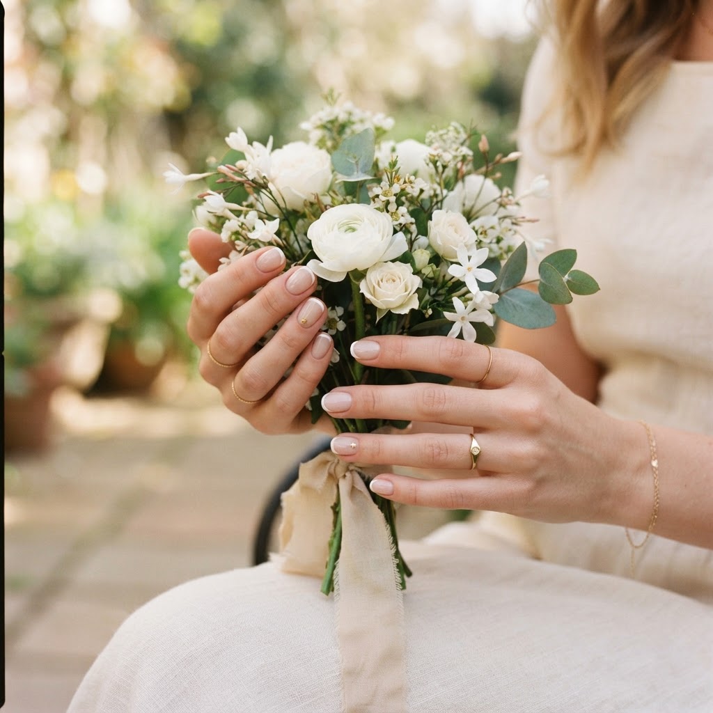 Minimalist details like a small gold star add flair to a classic design.