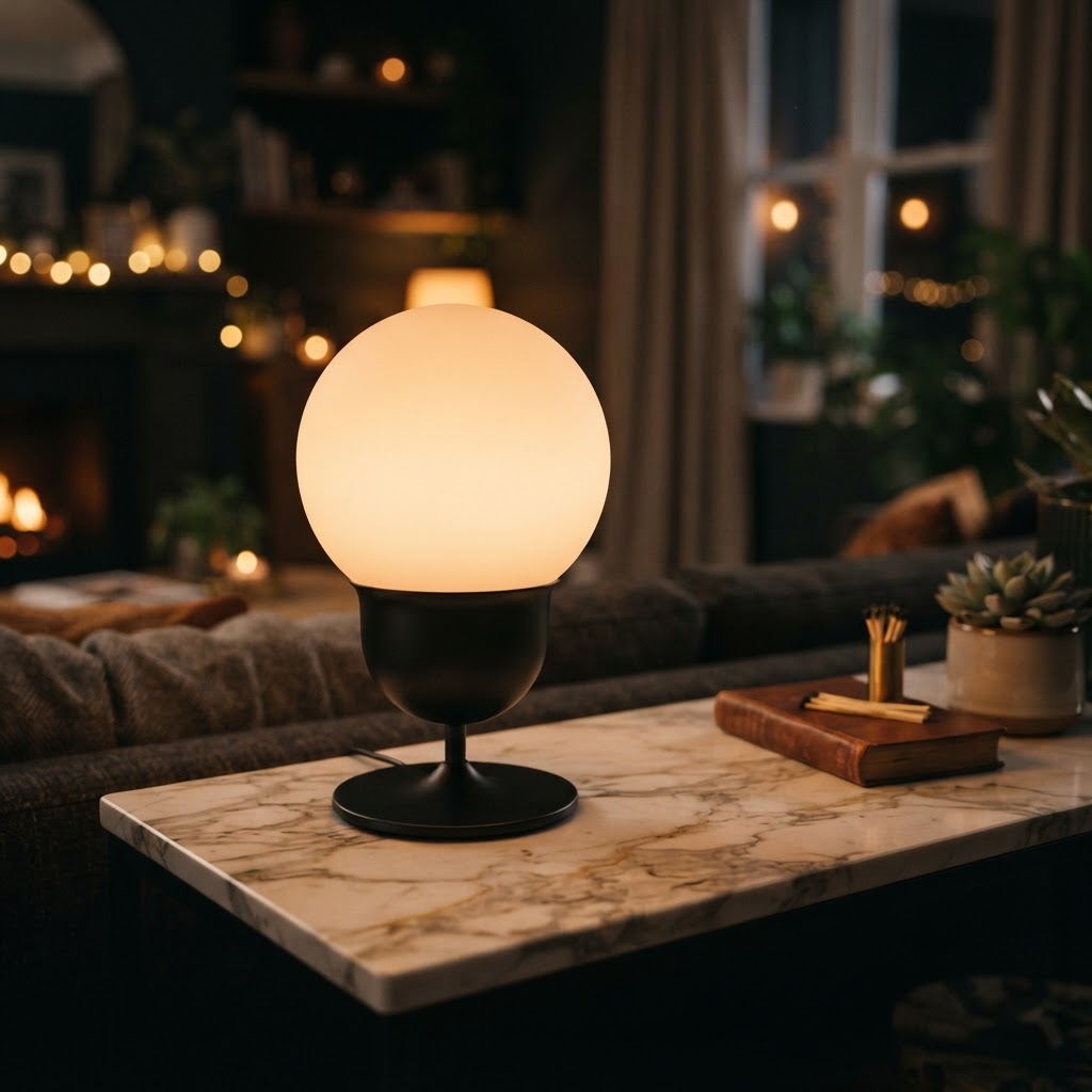 Soft lighting transforms the mood of your living space.