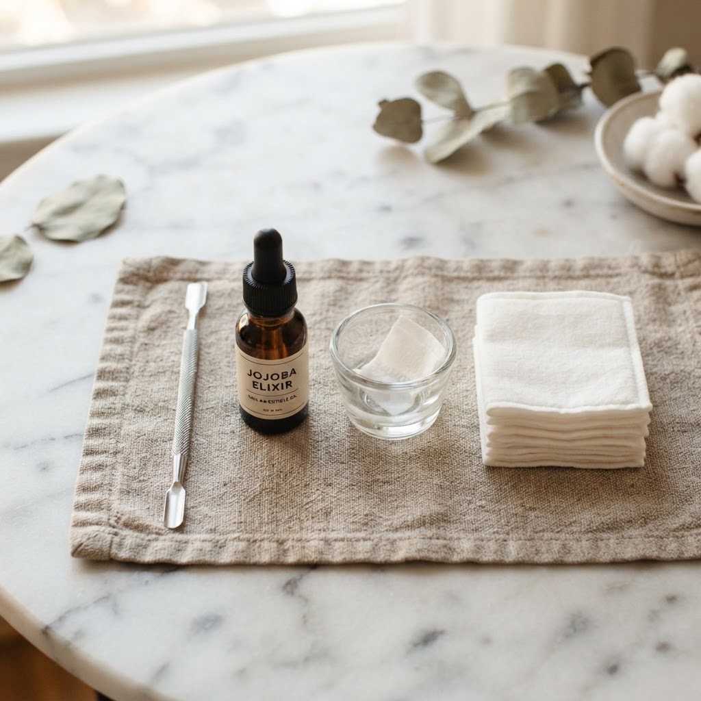 Ensure you have all the necessary supplies for a smooth, gentle removal process.