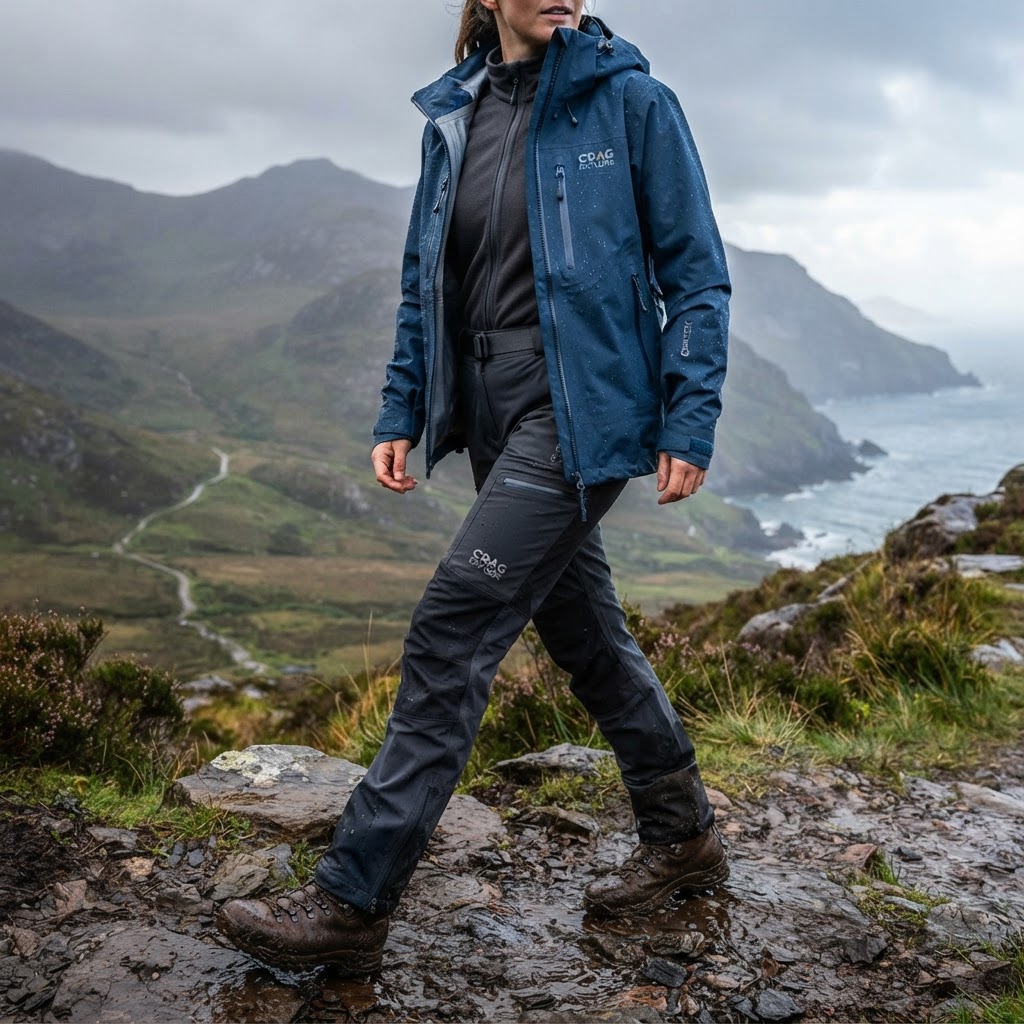 Layering is key: A breakdown of technical waterproof shells and durable mid-layers.