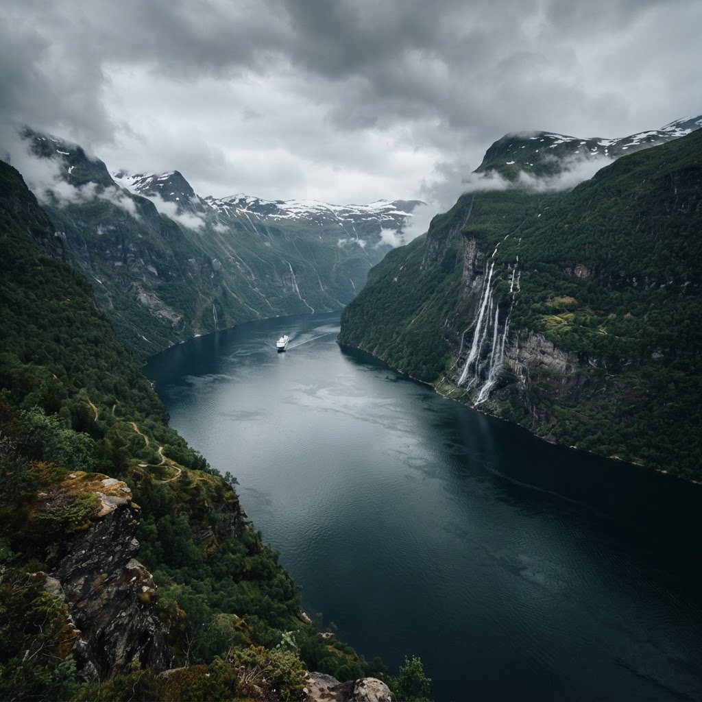 The breathtaking majesty of Geirangerfjord.