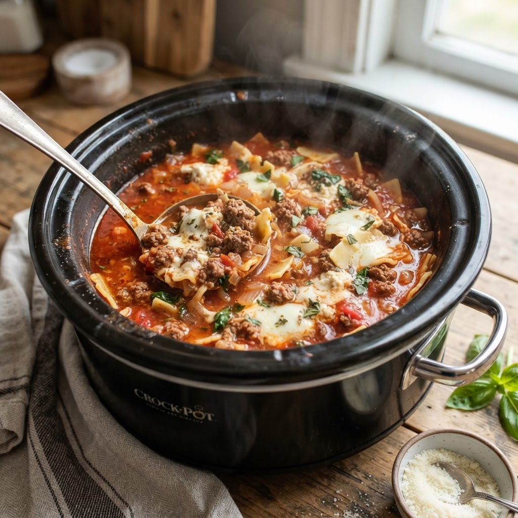 The convenience of slow-cooked ingredients combined into one hearty, easy-to-make dinner.
