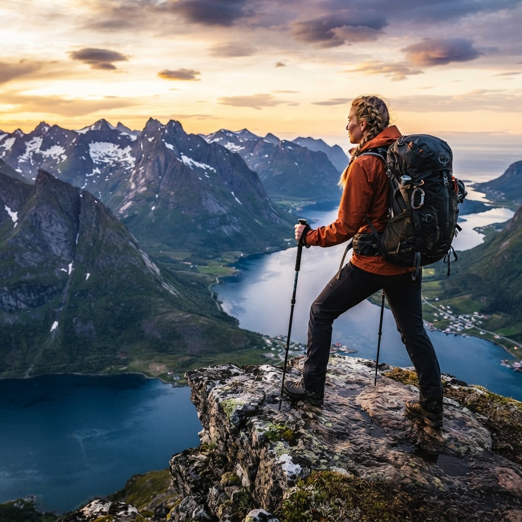 Exploring the rugged, high-altitude trails that define the Norwegian landscape.