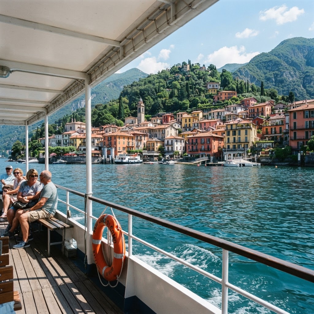 Arriving at Varenna by boat is a highlight for many travelers visiting the central lake area.