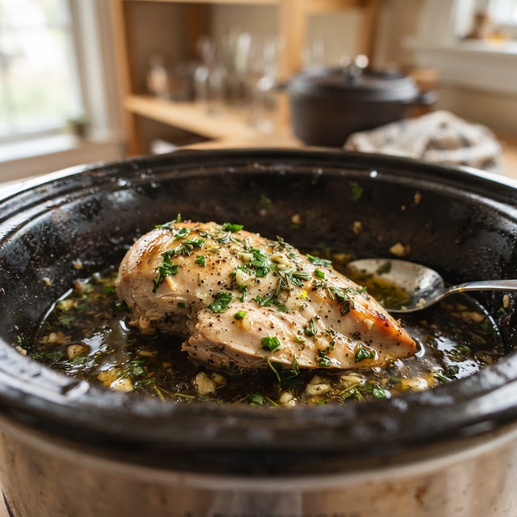 Juicy, flavorful chicken breast cooked to perfection.