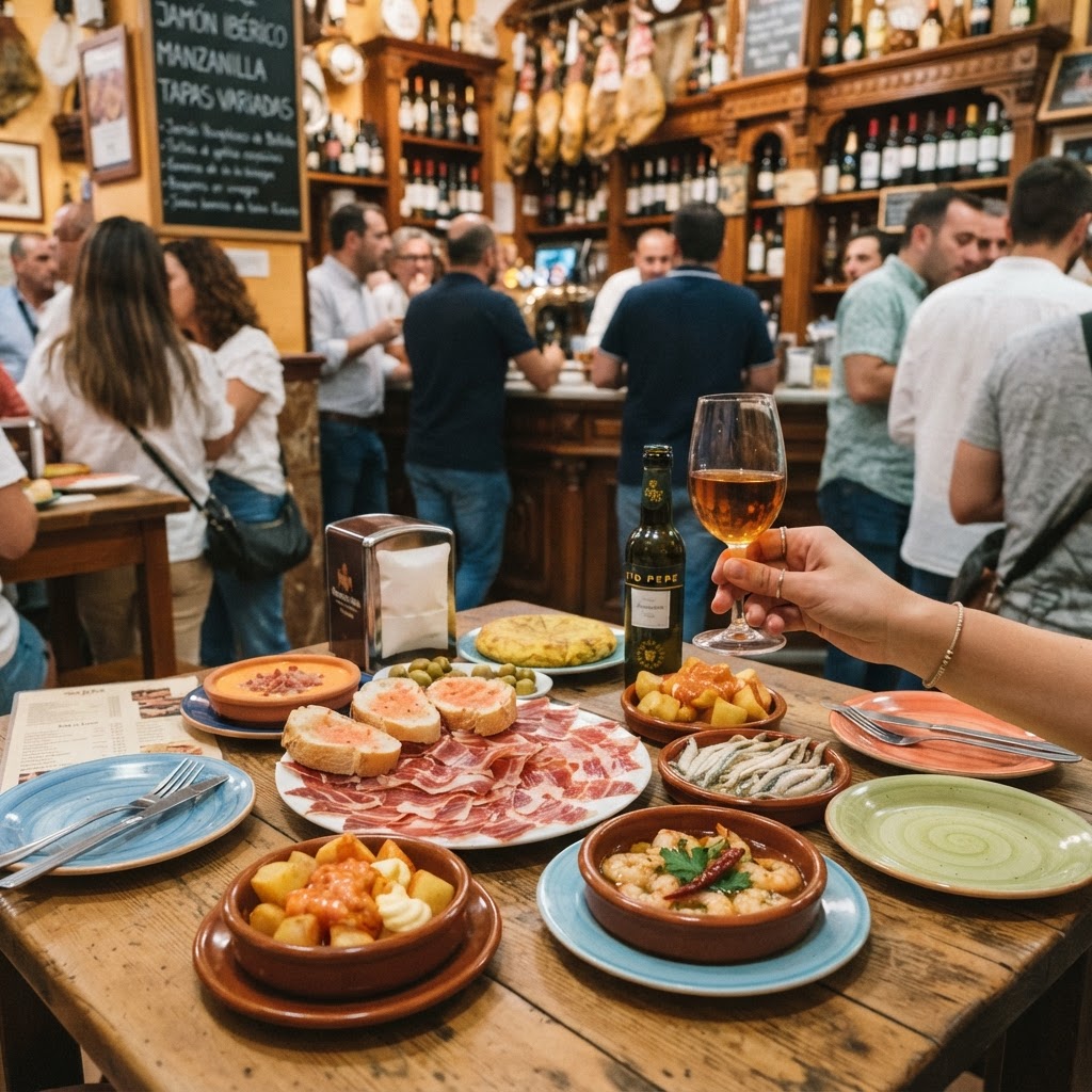 Indulging in authentic tapas is an essential part of the Seville experience.