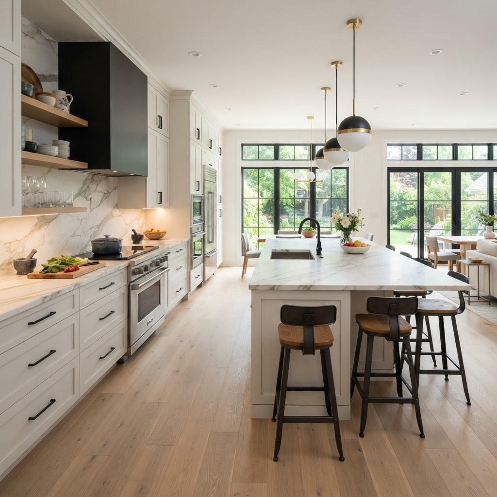 Upgrade your kitchen with high-quality hardware for an instant luxury feel.