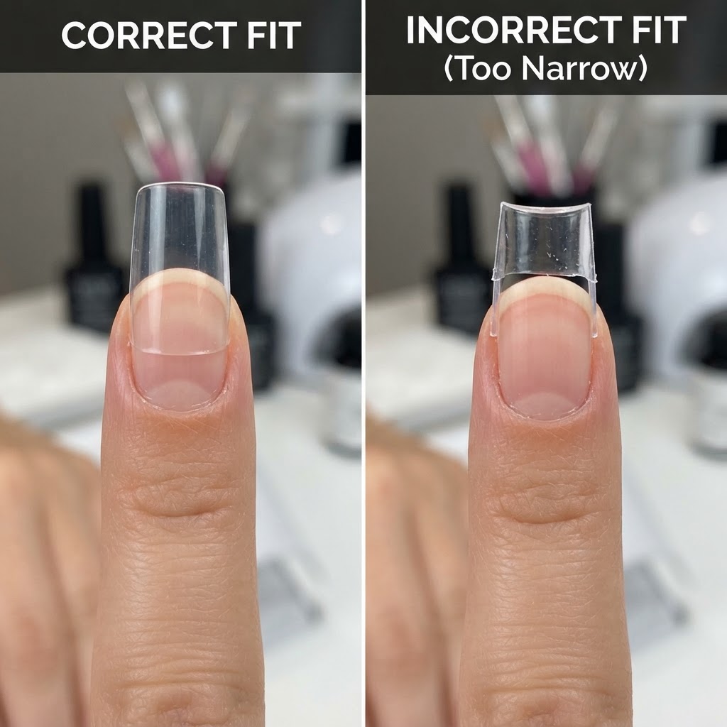 Proper sizing prevents lifting and keeps your extensions secure.