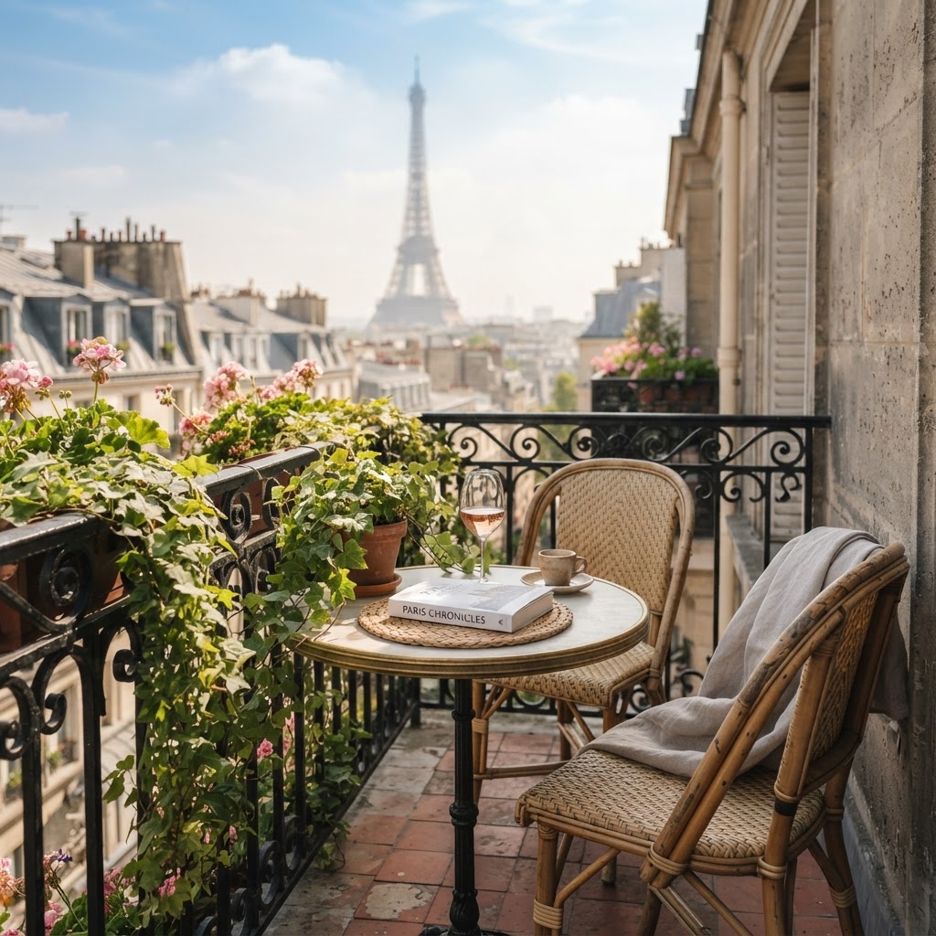 The perfect spot for a morning coffee.