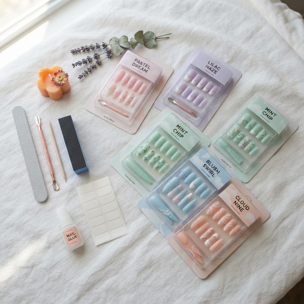 Gather your nail supplies for an easy DIY salon-style manicure.