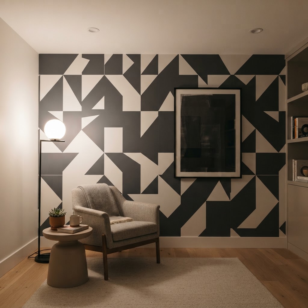 Removable wallpaper is a perfect renter-safe decor solution.