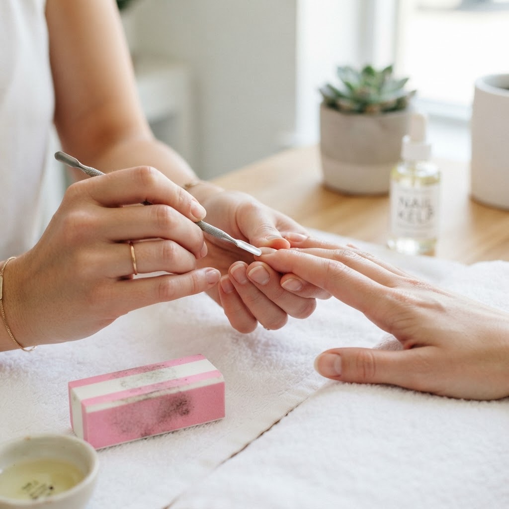 Proper preparation is the foundation of a long-lasting manicure.